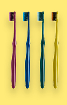 滿分日記雙彩倍護寬頭牙刷